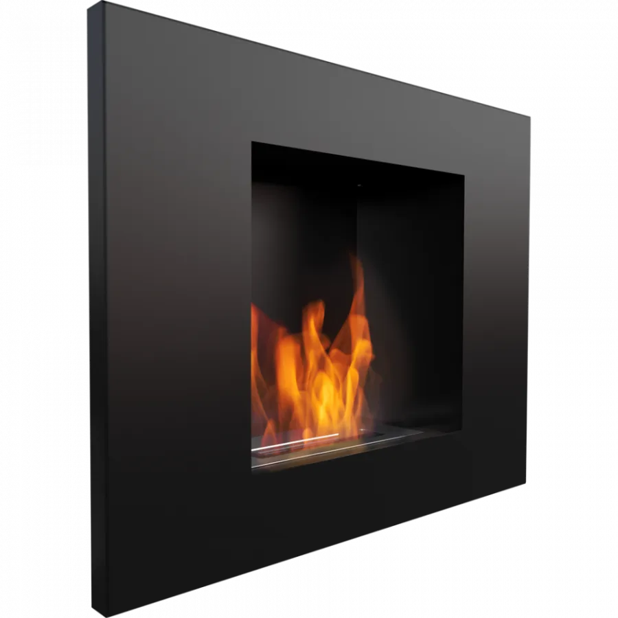 Závesný biokrb QUAT čierny 685x534mm