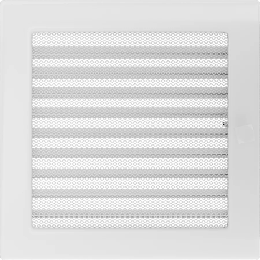 Mriežka 22x22 biela s klapkou