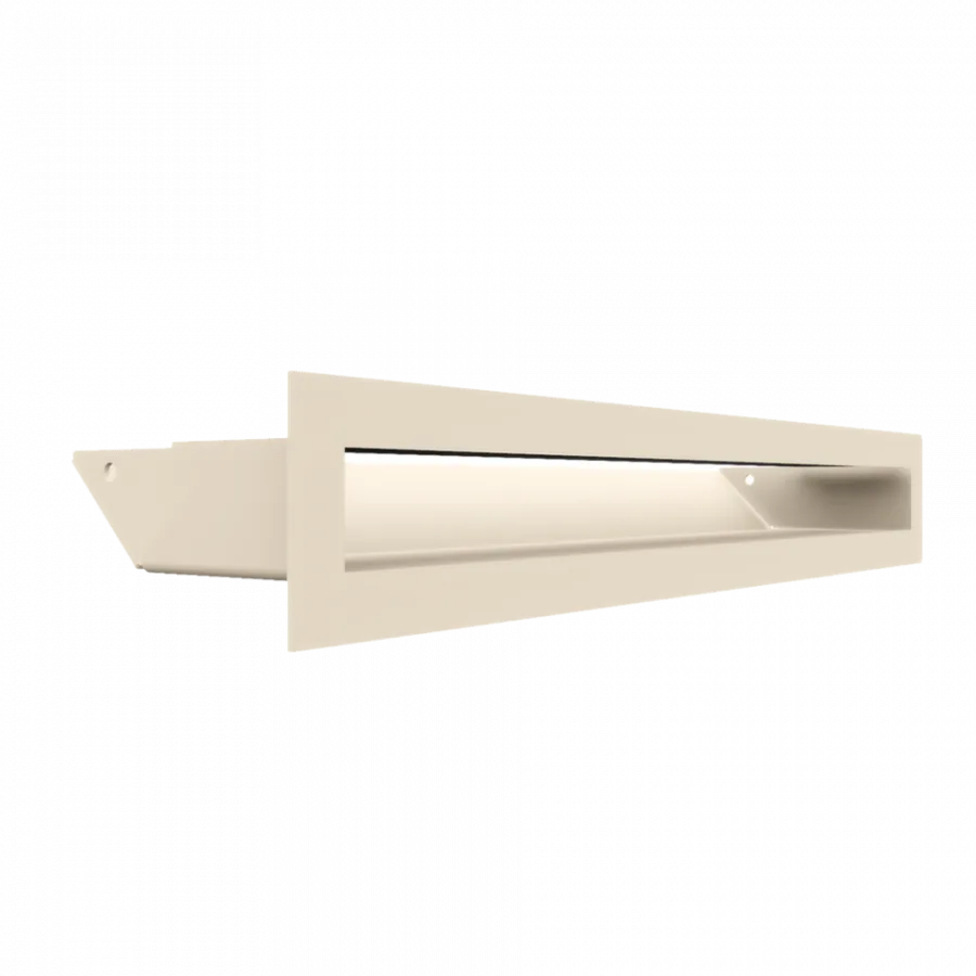 Mriežka LUFT 60×400 krémová 45S SF - plytká