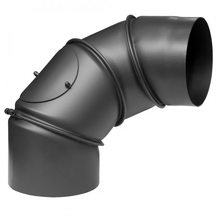 Nastaviteľné koleno PARKANEX 130mm/UNI s čistiacim otvorom